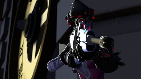 Widowmaker on a mission (Animation 2 versions 2K) .